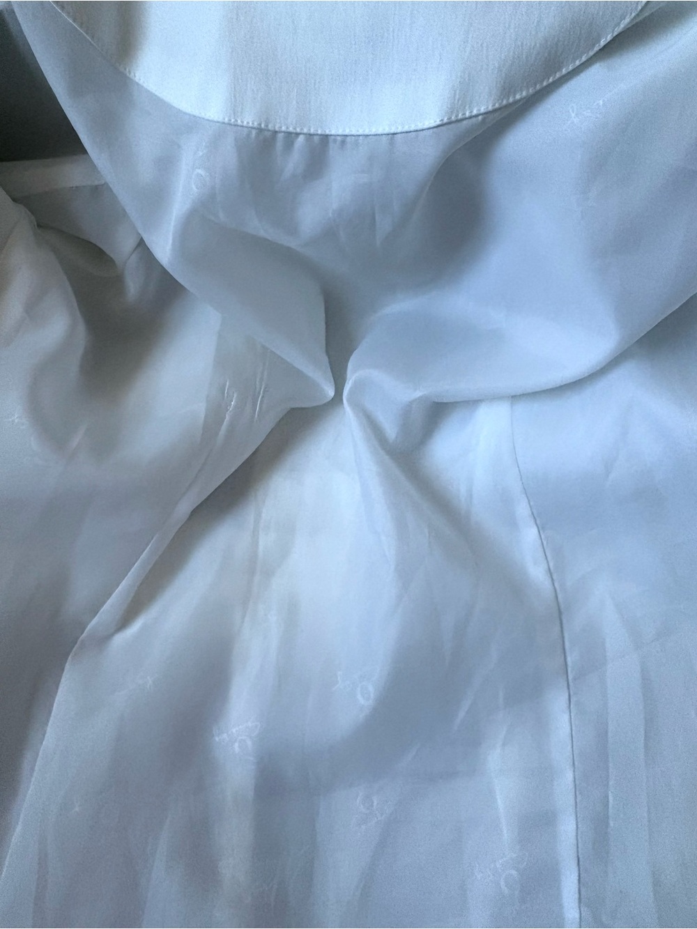 Samuel Dong White Trench Coat - Picture 5 of 8